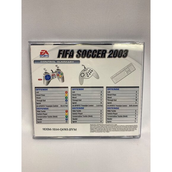 FIFA Soccer 2003 EA Sports PC CD-ROM 2-Disc Electronic Arts - Picture 2 of 8